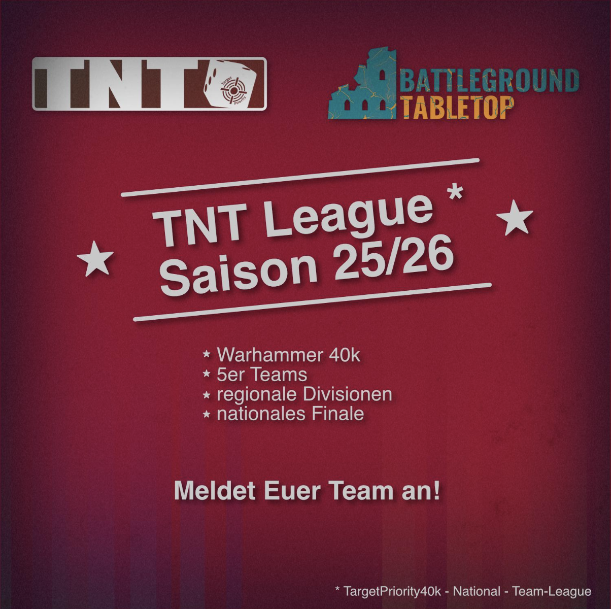 Die Anmeldung für die Saison 2025/26 ist eröffnet
